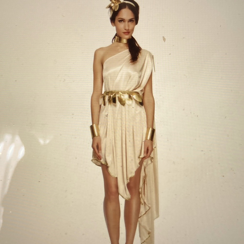 *New* Women’s Toga Greek Goddess Costume Size L 12-14